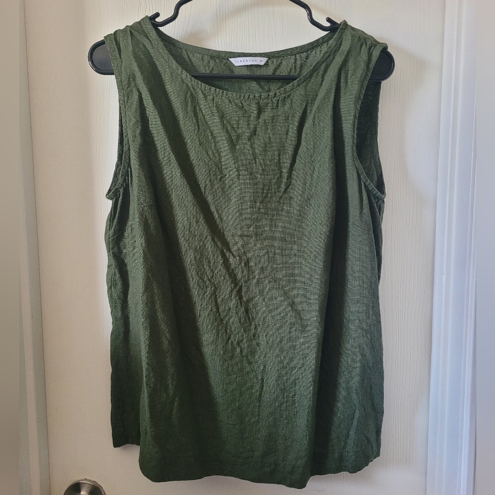 Linenfox Organic Linen Tank Top